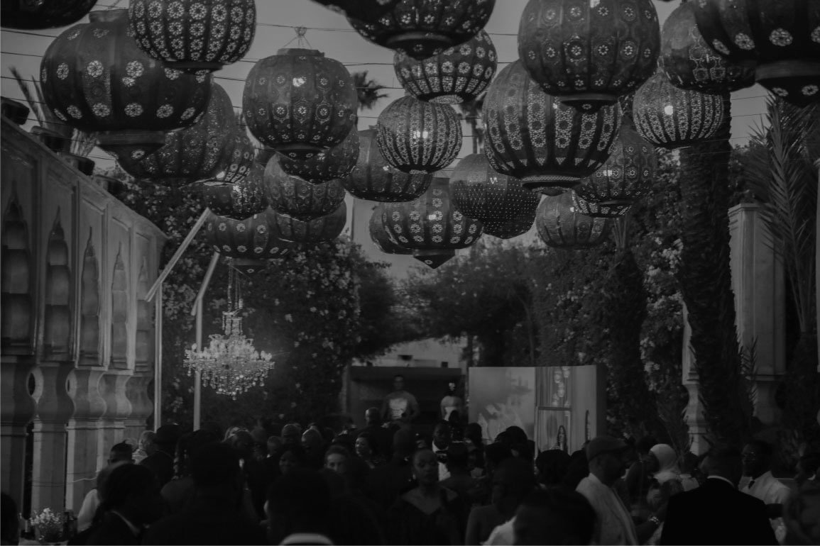 Soirée orientale sous les lanternes marocaines, Marrakech